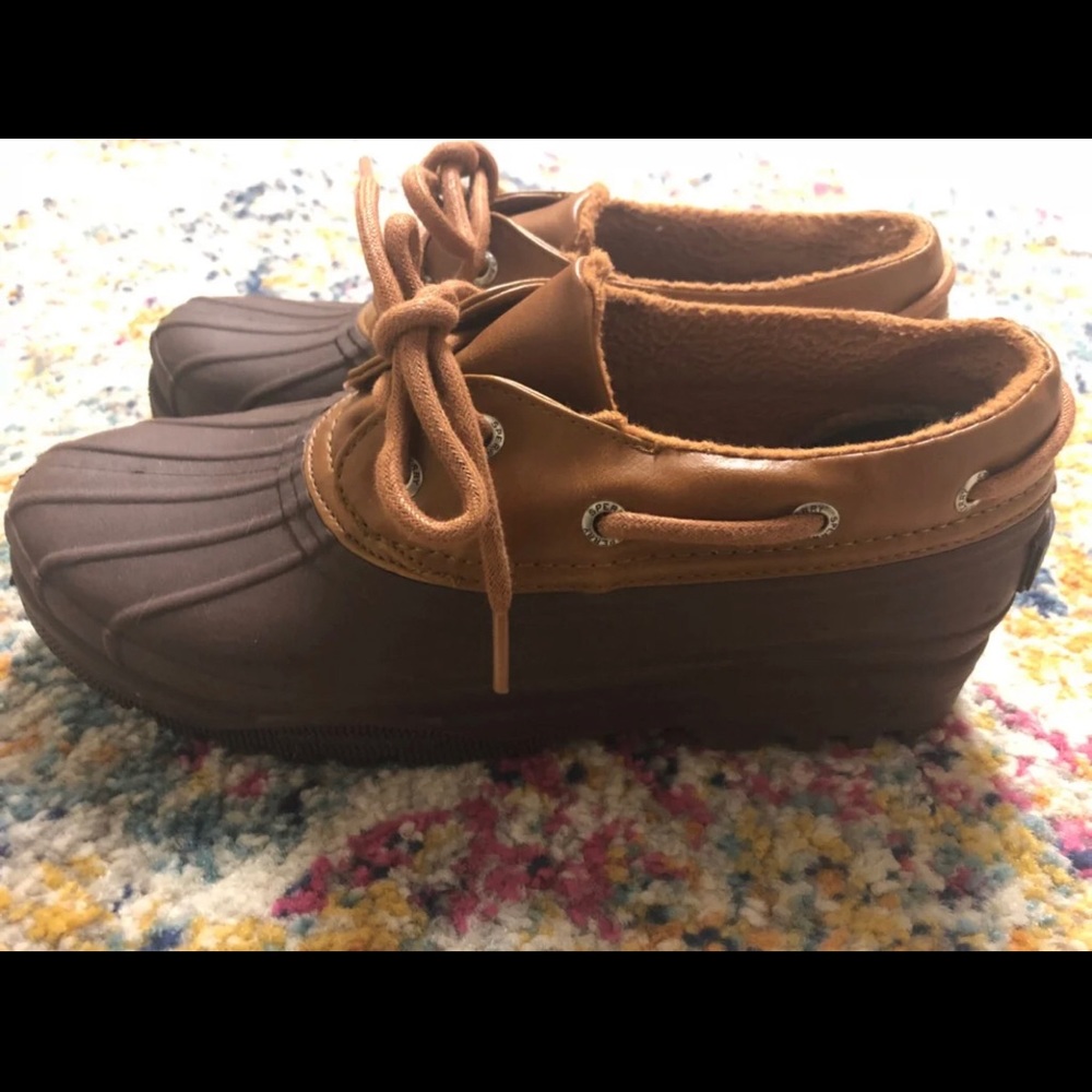 SPERRY TOP SIDER waterproof Duck Boots Ankle